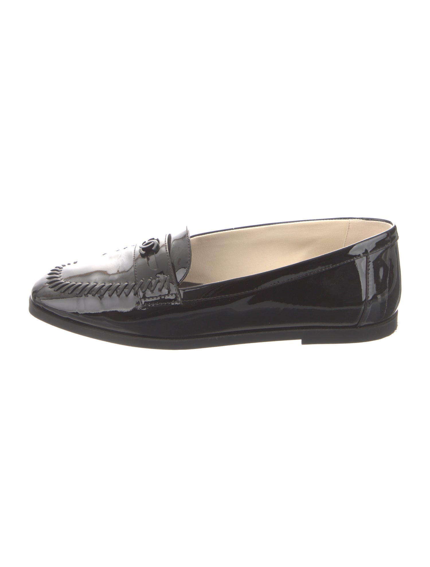 Chanel 2024 Interlocking CC Logo Loafers