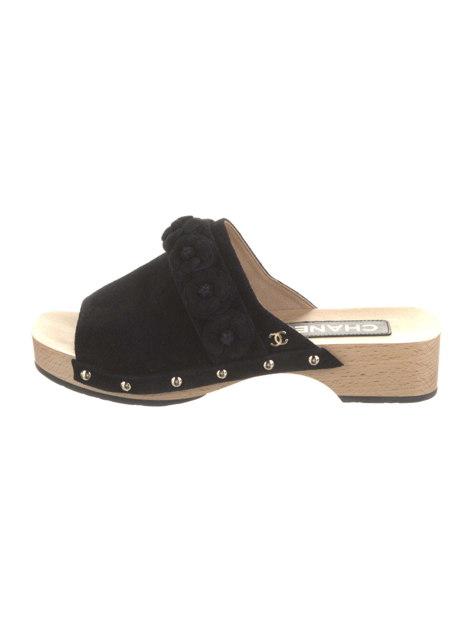 Chanel 2022 Interlocking CC Logo Slides