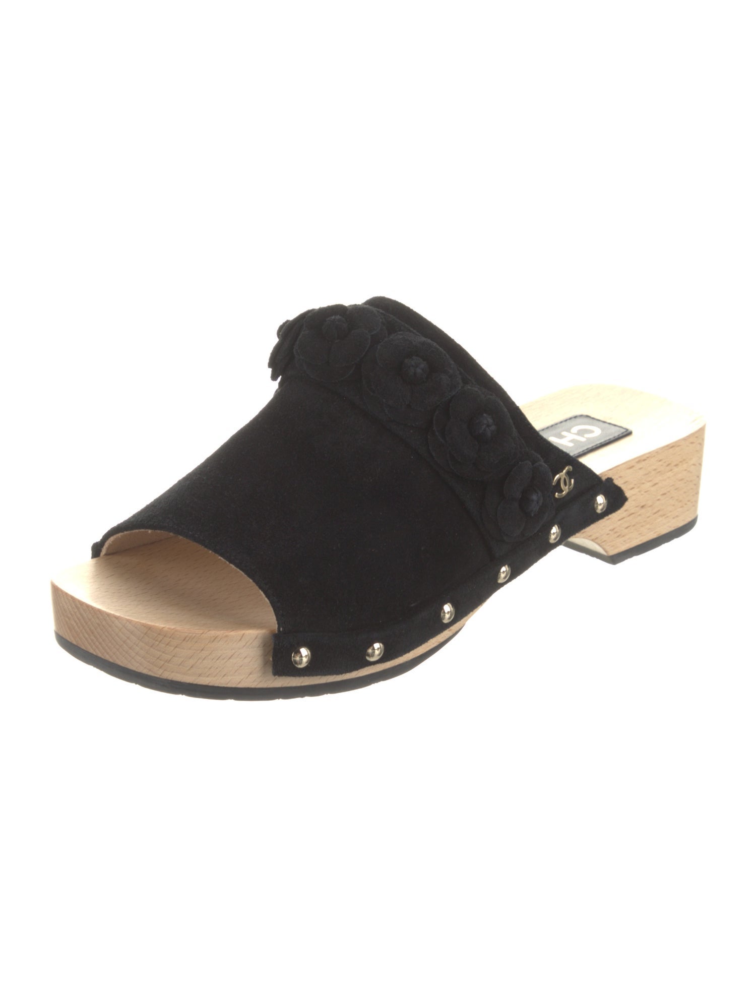 Chanel 2022 Interlocking CC Logo Slides