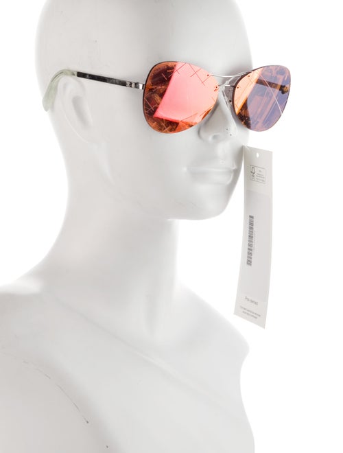 Chanel Interlocking CC Logo Aviator Sunglasses