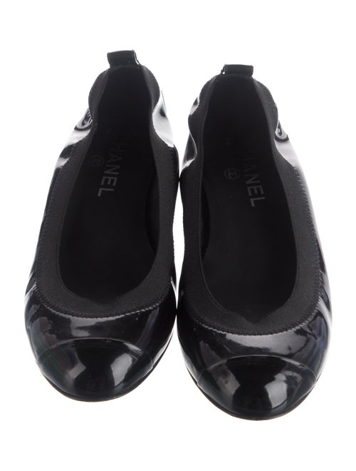 Chanel 2011 Interlocking CC Logo Flats