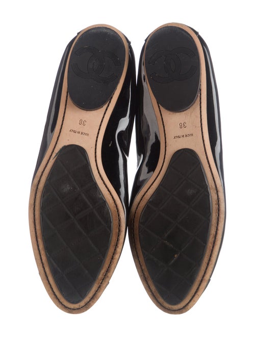 Chanel 2011 Interlocking CC Logo Flats