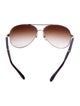 Chanel Interlocking CC Logo Aviator Sunglasses