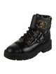 Chanel 2024 Interlocking CC Logo Combat Boots