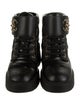 Chanel 2024 Interlocking CC Logo Combat Boots