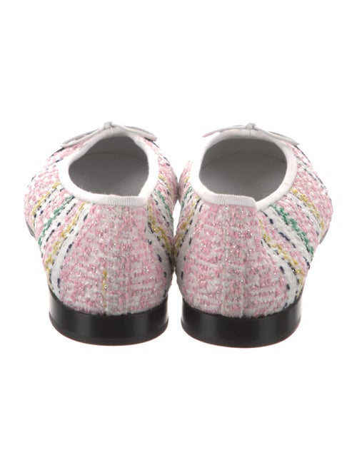 Chanel 2024 Interlocking CC Logo Ballet Flats