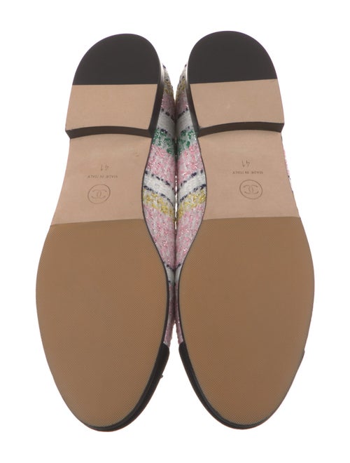 Chanel 2024 Interlocking CC Logo Ballet Flats