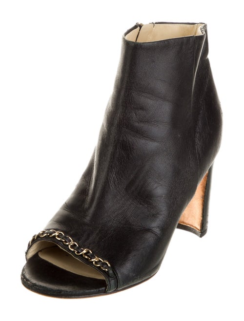 Chanel 2016 Interlocking CC Logo Boots