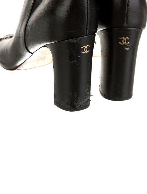 Chanel 2016 Interlocking CC Logo Boots