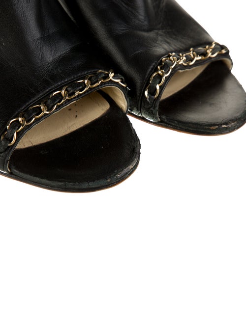 Chanel 2016 Interlocking CC Logo Boots