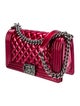 Chanel Medium Patent Boy Bag