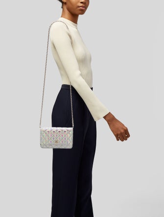 Chanel Iridescent Classic Wallet on Chain