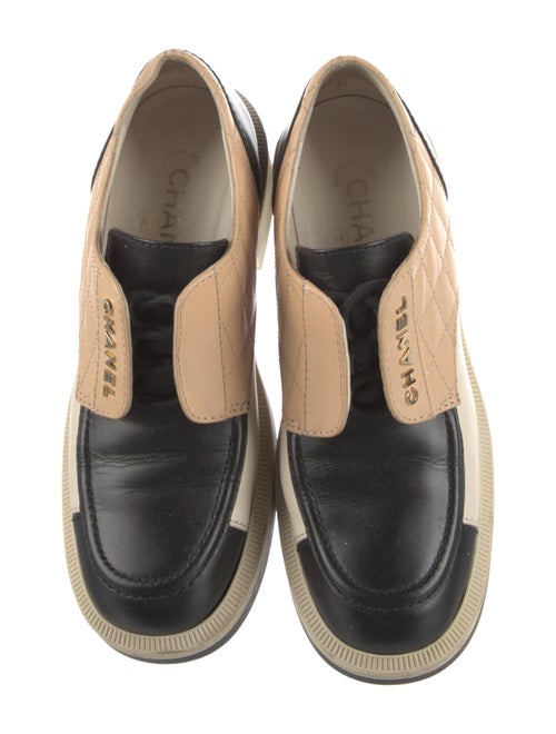 Chanel 2021 Quilted Pattern Oxfords