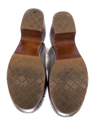 Chanel 2019 Interlocking CC Logo Mules