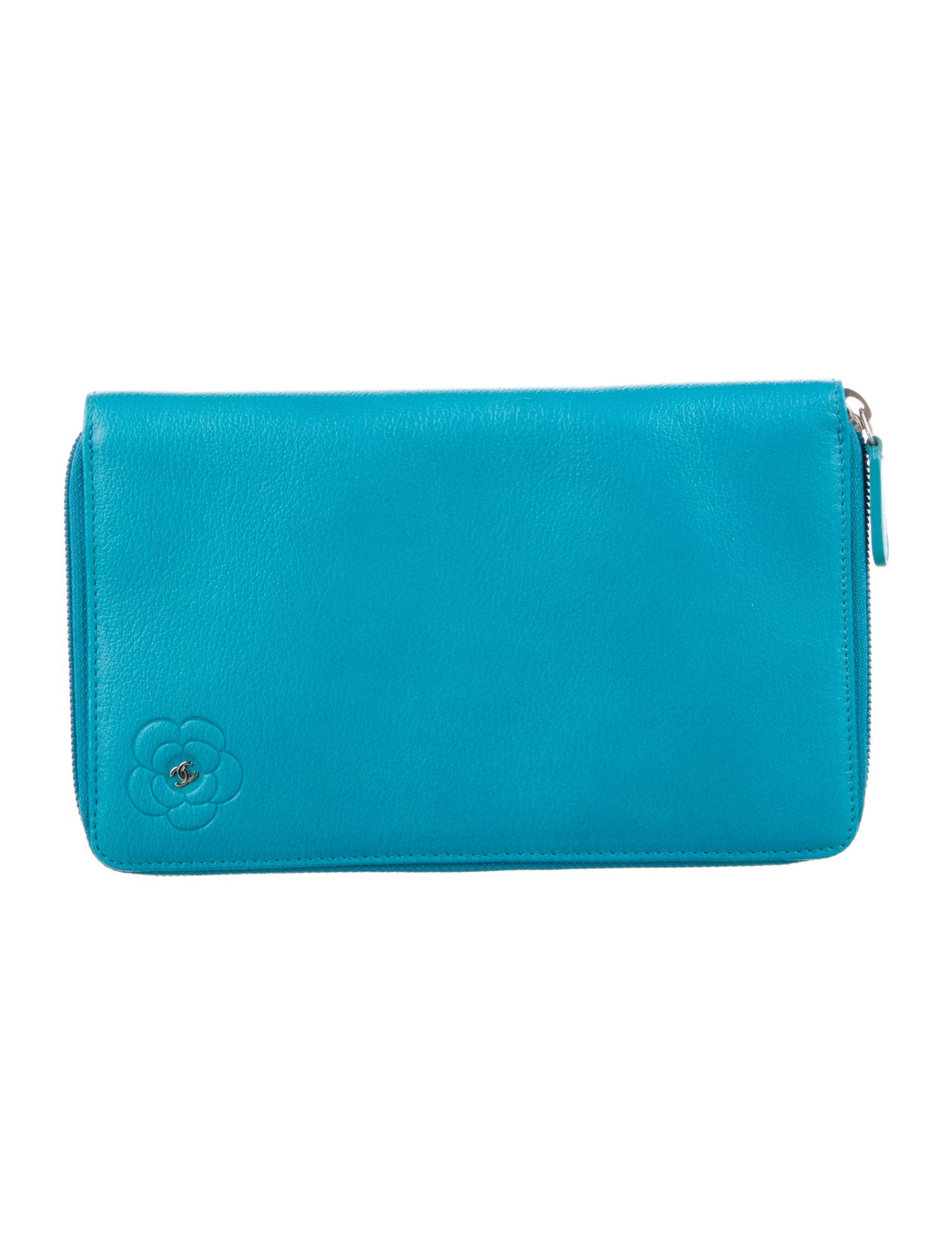 CHANEL　財布 明日着 限定 キラキラxGOLDの大きなCCマーク ZIP 長財布 CHANEL