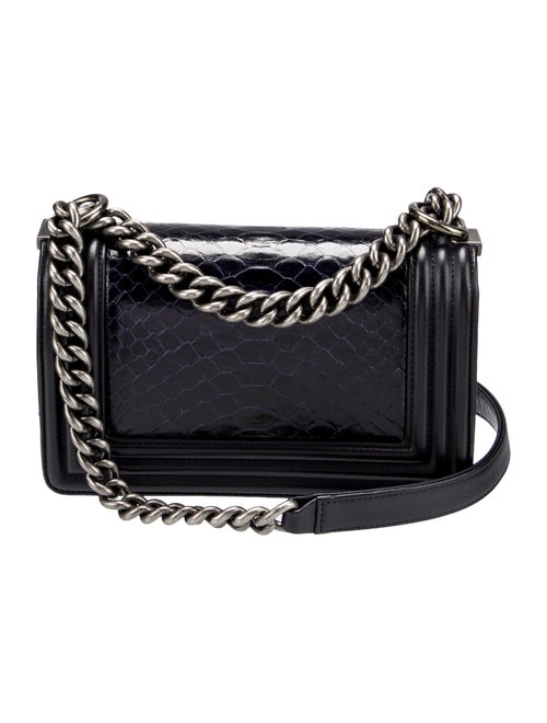 Chanel Small Python Boy Bag