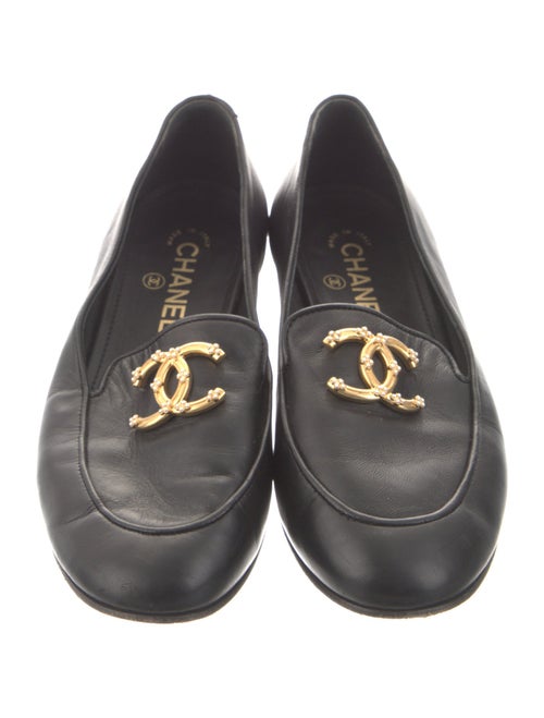 Chanel 2020 Interlocking CC Logo Loafers