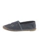 Chanel Interlocking CC Logo Denim Espadrilles