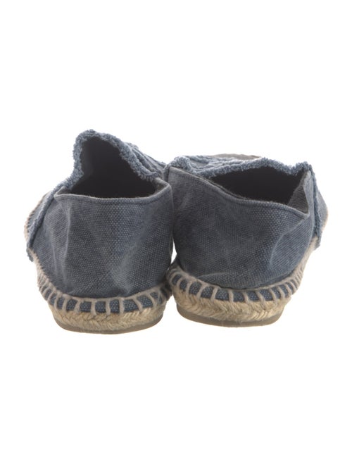 Chanel Interlocking CC Logo Denim Espadrilles