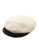 Chanel Wool Newsboy Hat