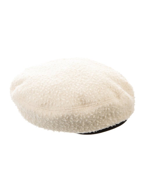 Chanel Wool Newsboy Hat