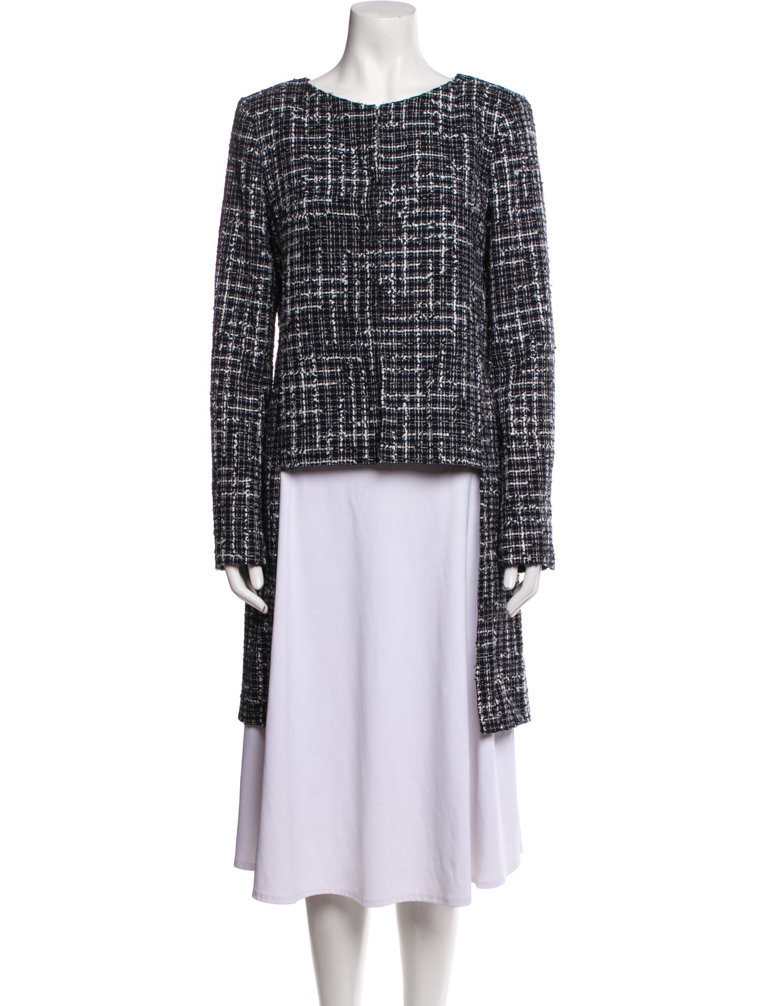 Chanel 2014 Tweed Pattern Evening Jacket