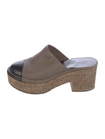 Chanel 2016 Interlocking CC Logo Mules