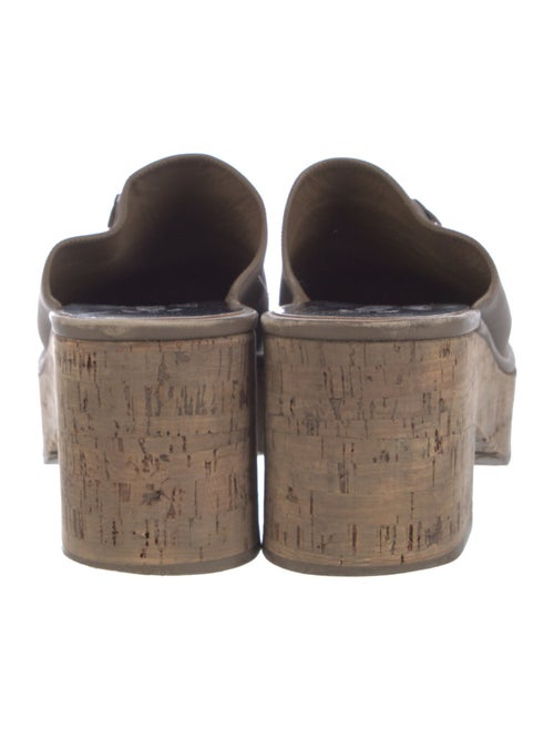 Chanel 2016 Interlocking CC Logo Mules