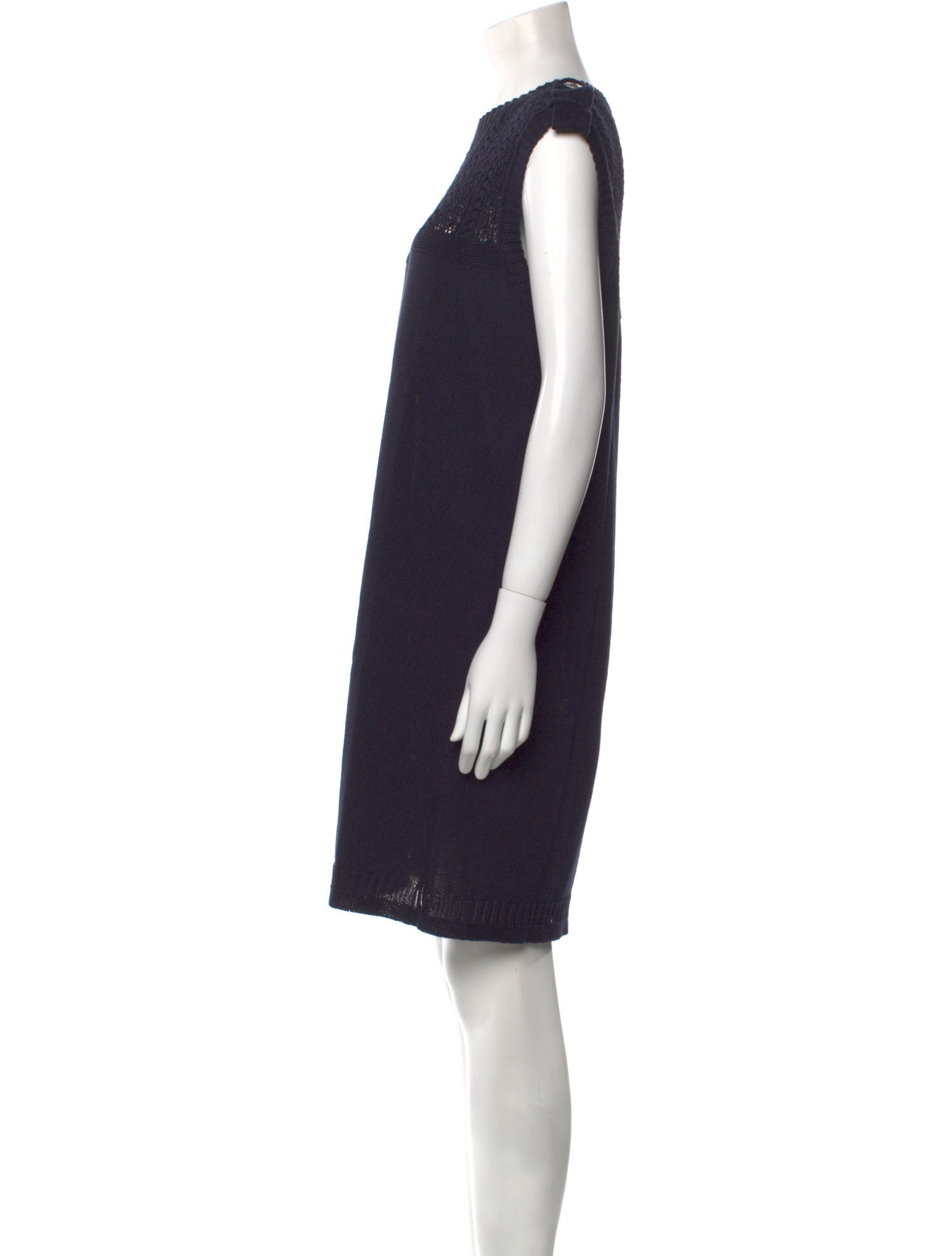 Chanel Crew Neck Mini Dress