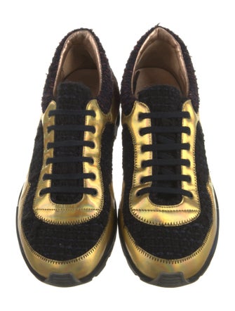 Chanel 2014 Interlocking CC Logo Sneakers