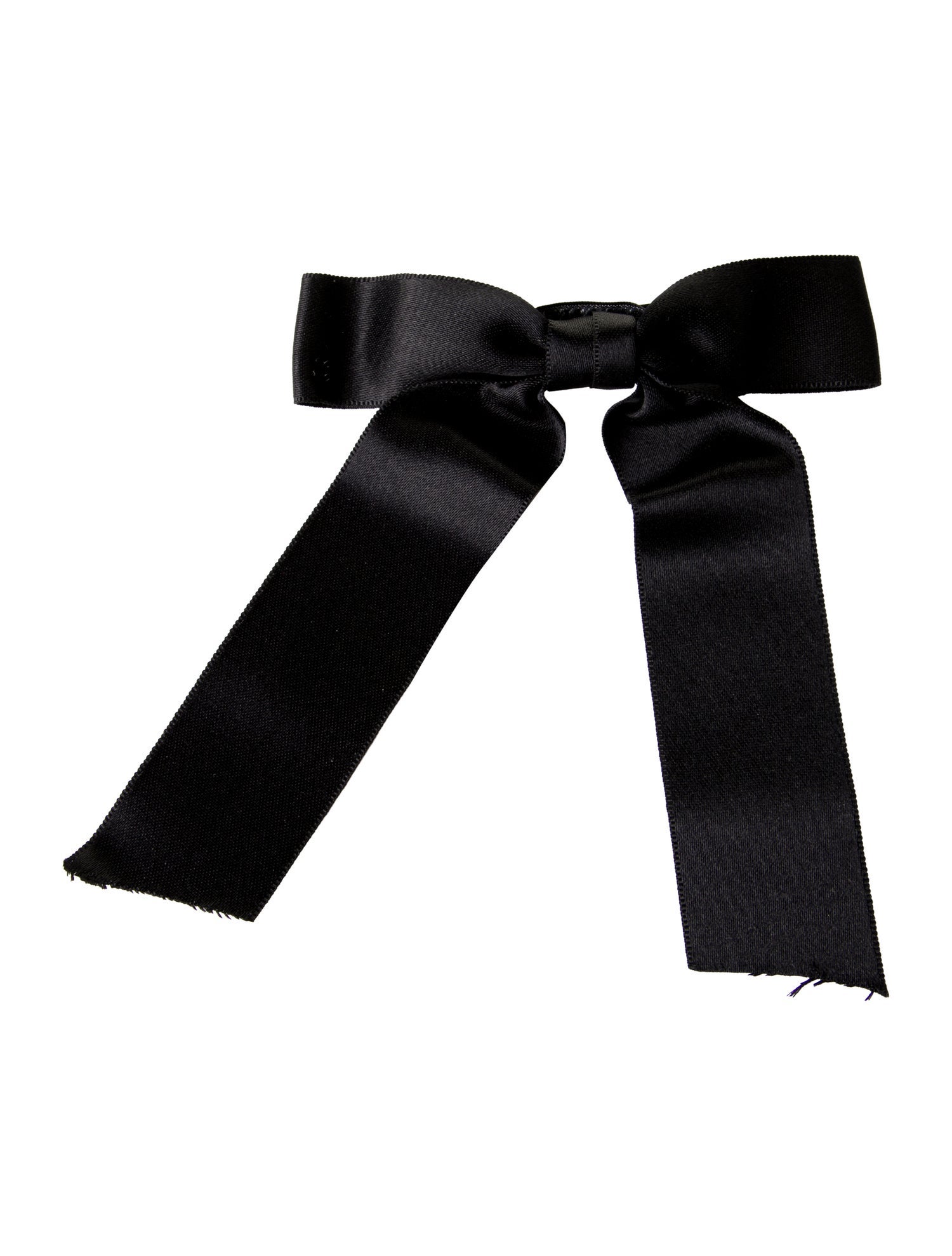 Chanel Synthetic Interlocking CC Bow Clip