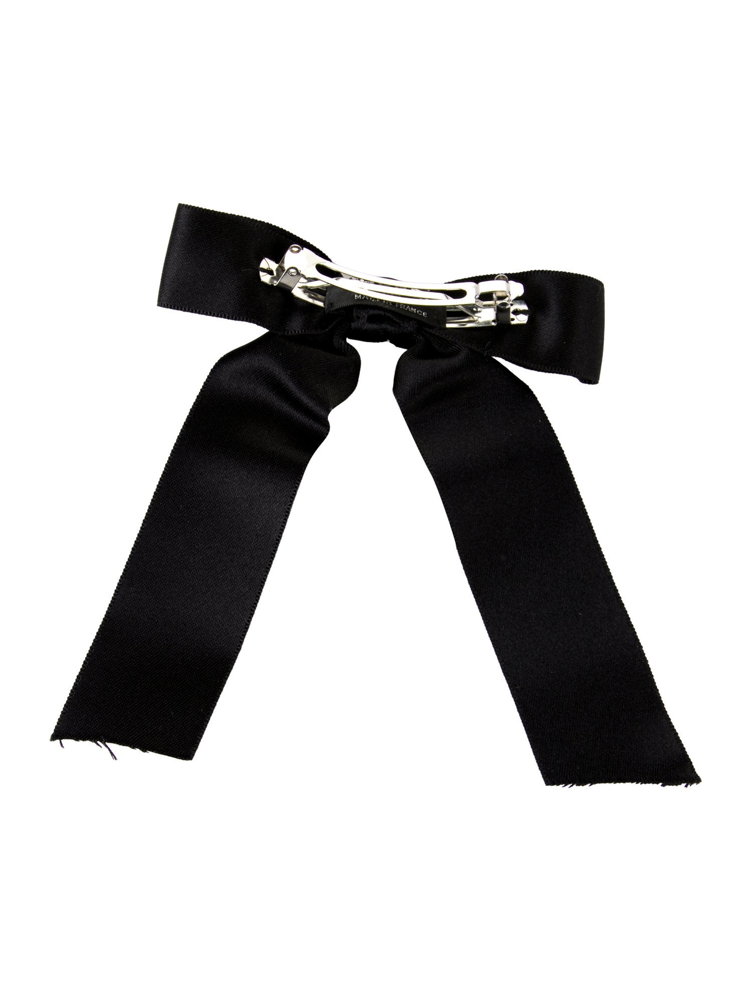 Chanel Synthetic Interlocking CC Bow Clip