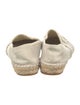 Chanel Interlocking CC Logo Canvas Espadrilles
