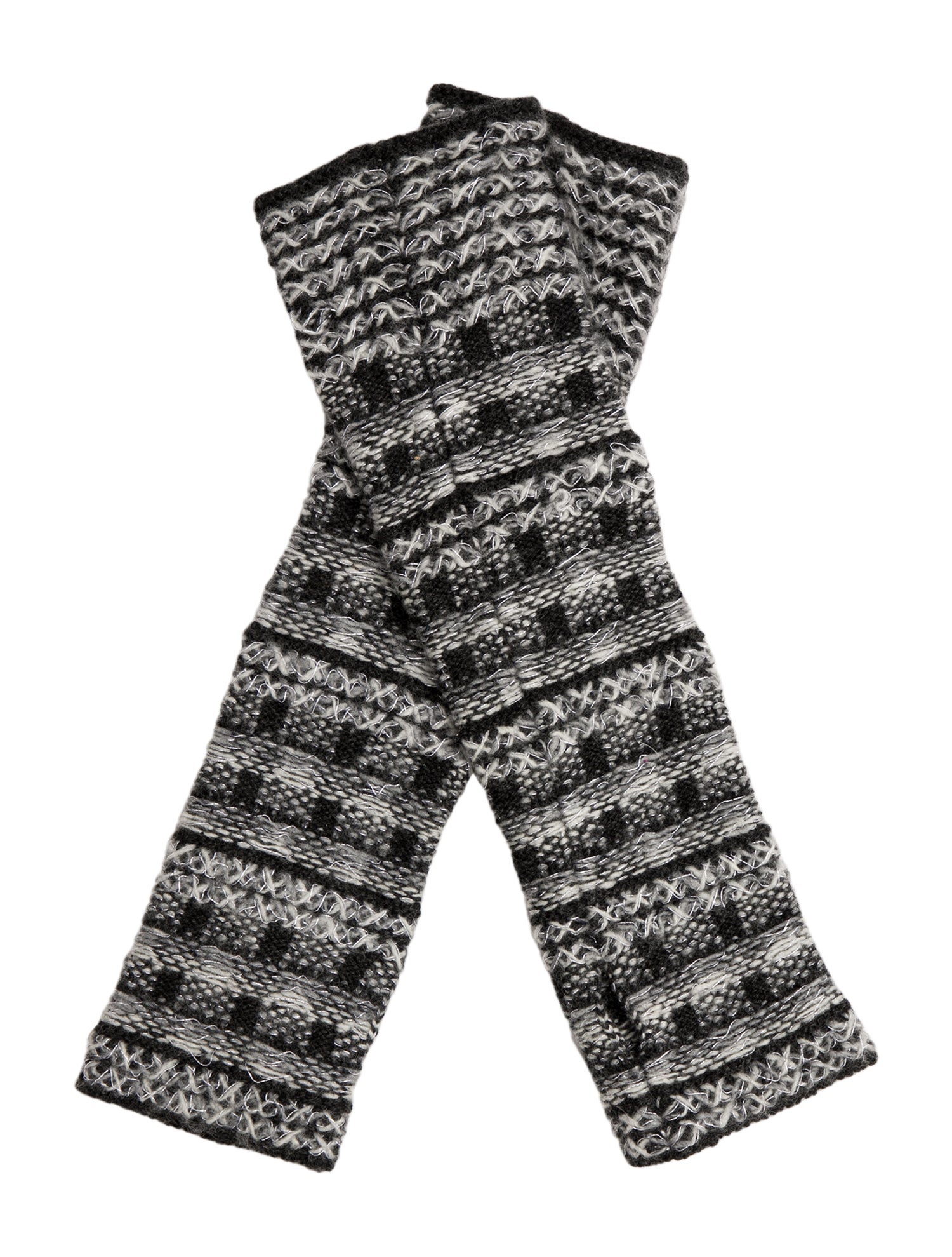 Chanel 2015 CC Fingerless Gloves w/ Tags