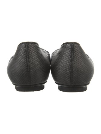 Chanel Interlocking CC Logo Karung Ballet Flats