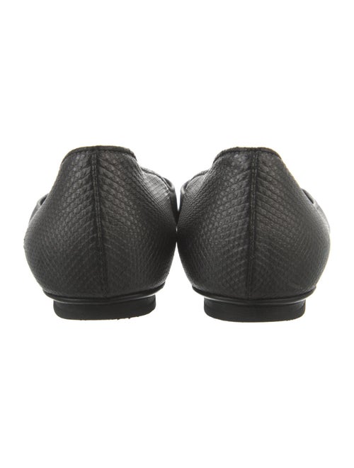 Chanel Interlocking CC Logo Karung Ballet Flats