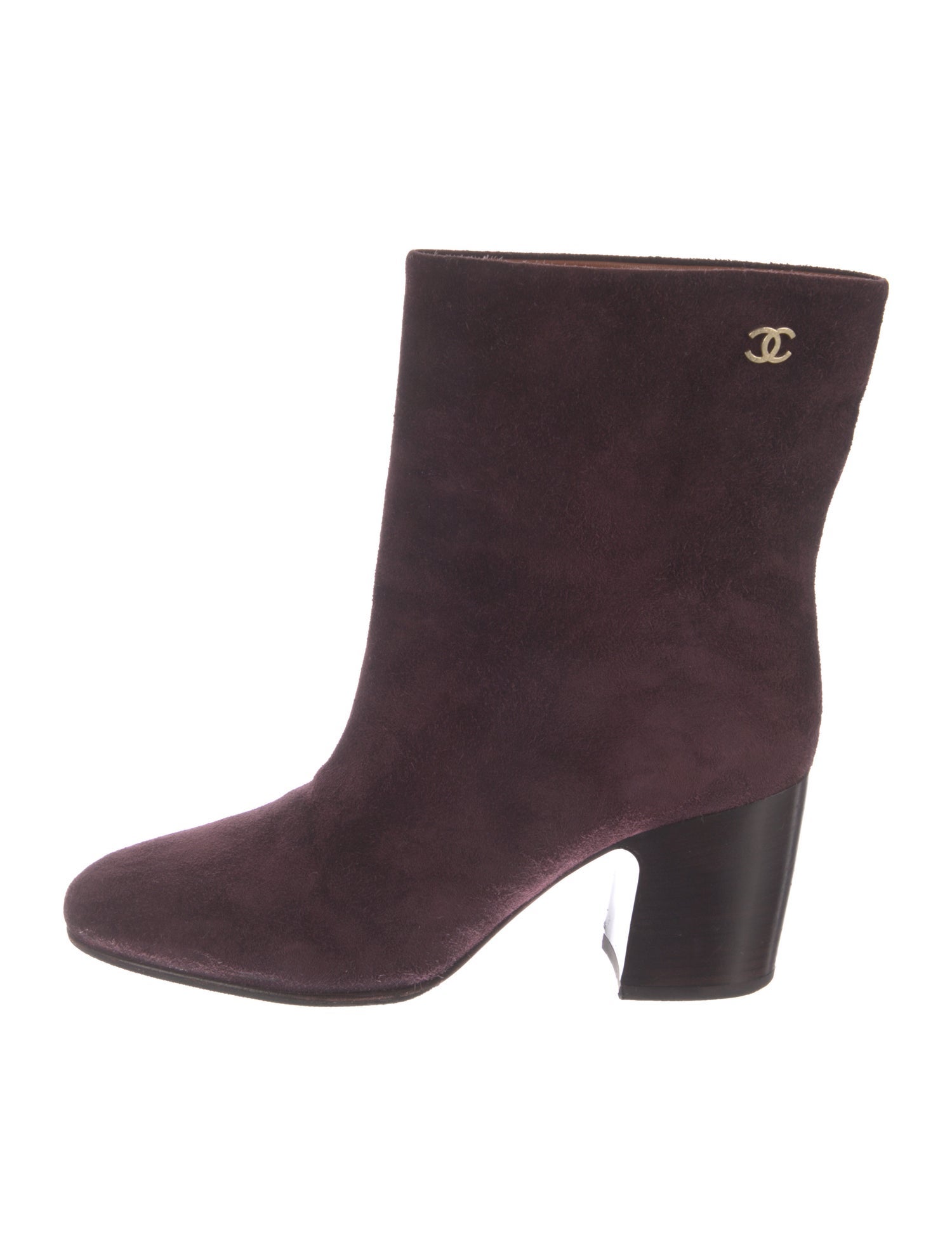 Chanel 2016 Interlocking CC Logo Boots