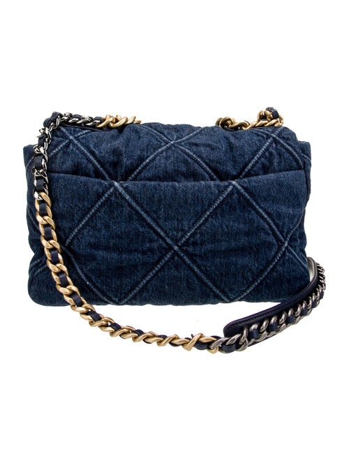 Chanel Large Denim 19 Flap Bag