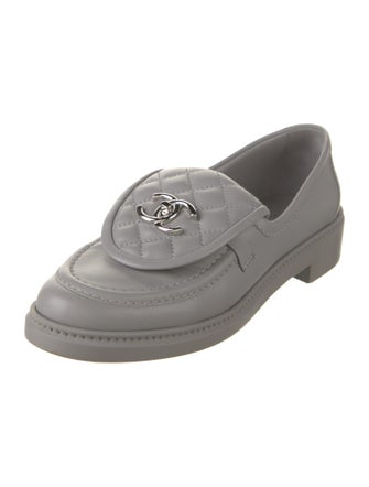 Chanel 2021 Interlocking CC Logo Loafers