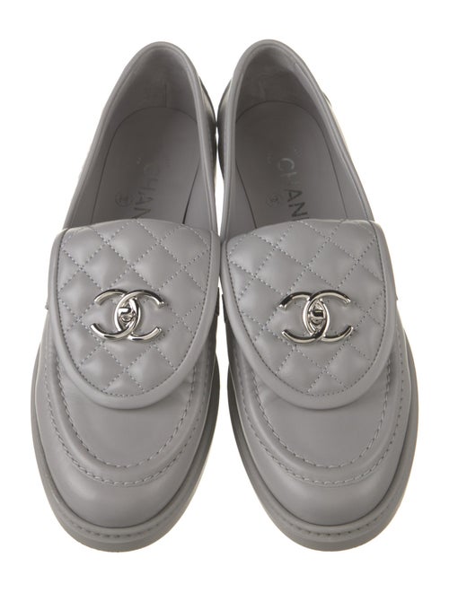 Chanel 2021 Interlocking CC Logo Loafers