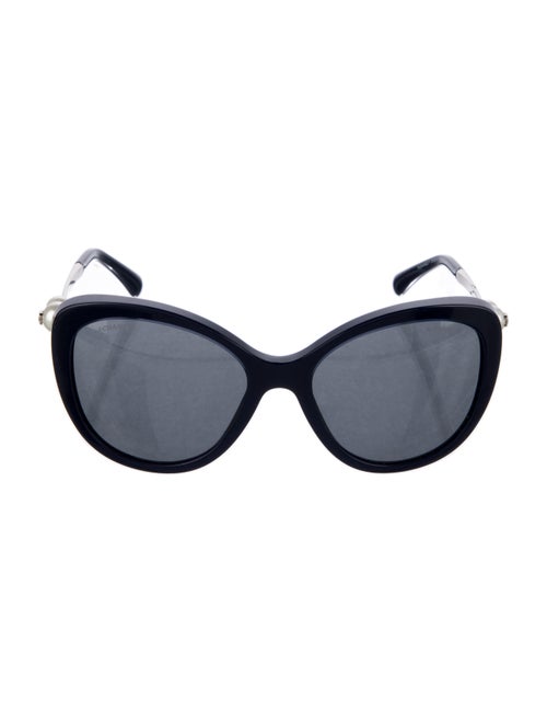 Chanel Interlocking CC Logo Oversize Sunglasses