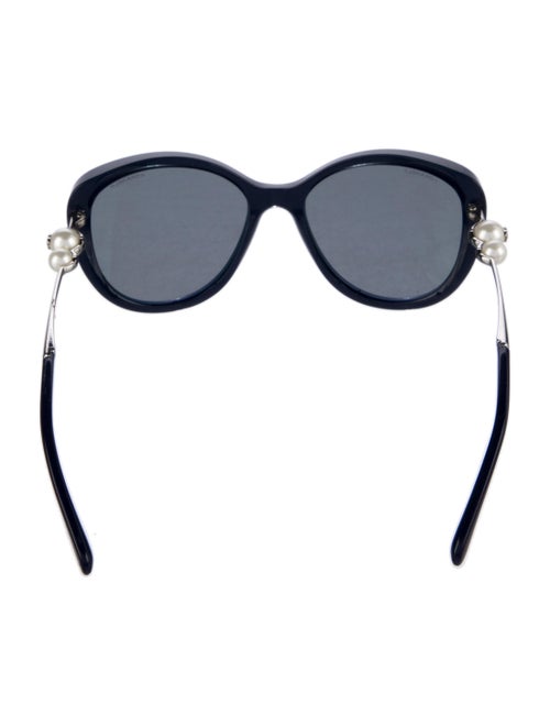 Chanel Interlocking CC Logo Oversize Sunglasses