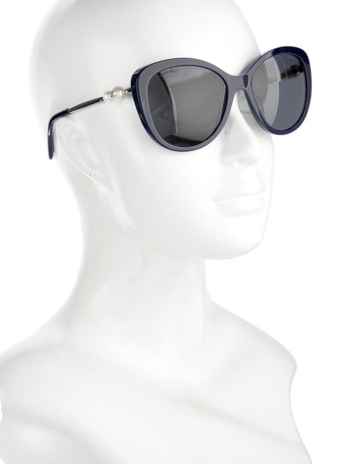 Chanel Interlocking CC Logo Oversize Sunglasses