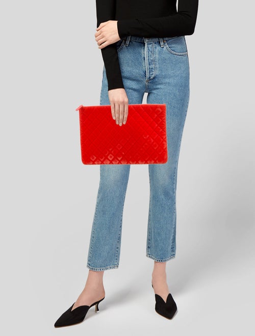 Chanel Velvet O-Pouch