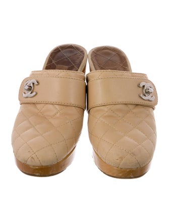 Chanel 2011 Interlocking CC Logo Mules