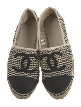Chanel 2021 Interlocking CC Logo Espadrilles