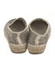 Chanel 2021 Interlocking CC Logo Espadrilles