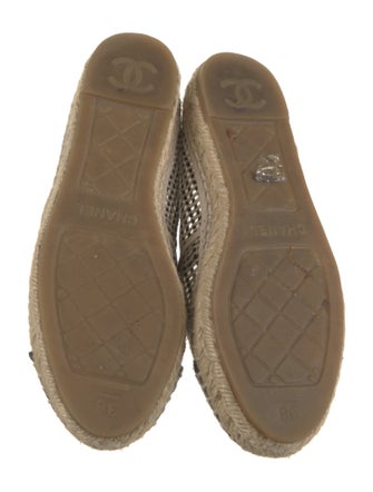 Chanel 2021 Interlocking CC Logo Espadrilles