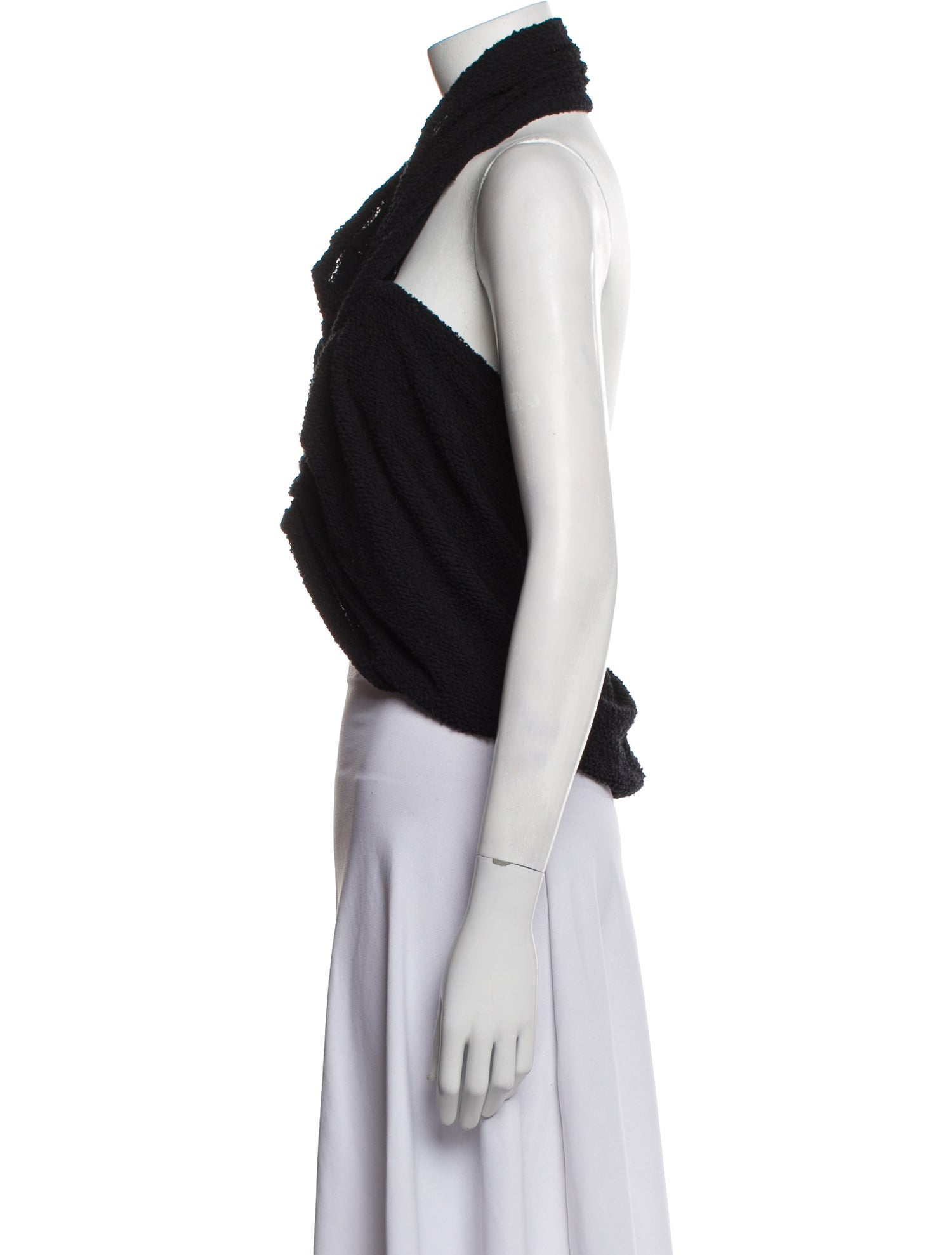 Chanel 2014 Strapless Crop Top