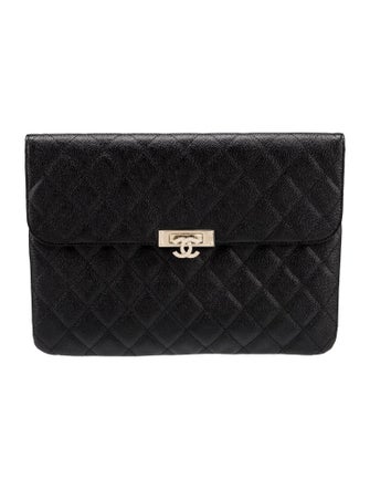 Chanel Caviar Golden Class O-Case